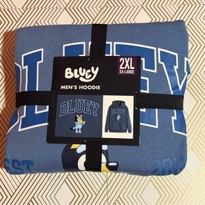 NWT Bluey Men's Graphic Hoodie